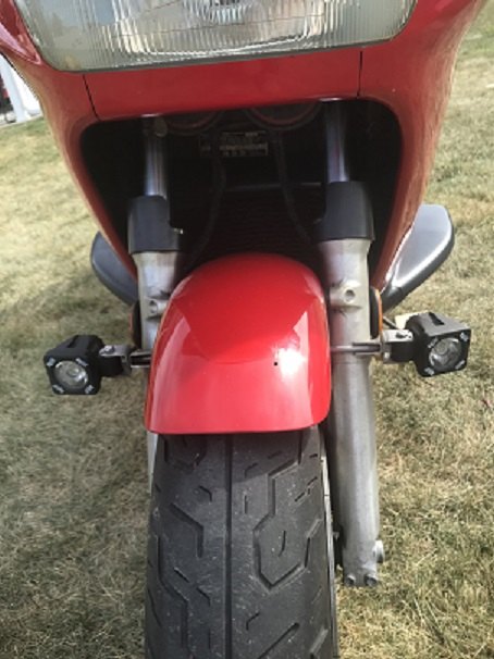 1998 honda paciific coast pc800, Auxiliary Lights